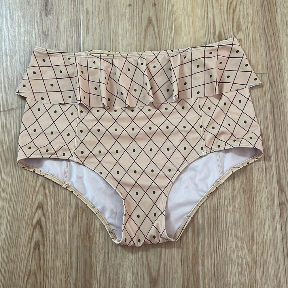 Kortni Jeane Birthday Pineapple Peplum Bottoms